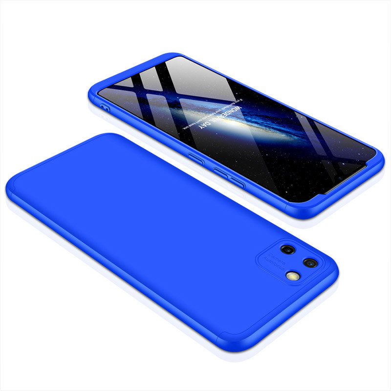 Купити Пластикова накладка GKK LikGus 360 градусів (орр) на Realme C11 (2020) (Синій) на vchehle.ua