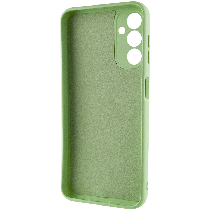 Фото Чехол TPU GETMAN Liquid Silk Full Camera для Samsung Galaxy A15 4G/5G / M15 5G (Зеленый / Pistachio) в магазине vchehle.ua