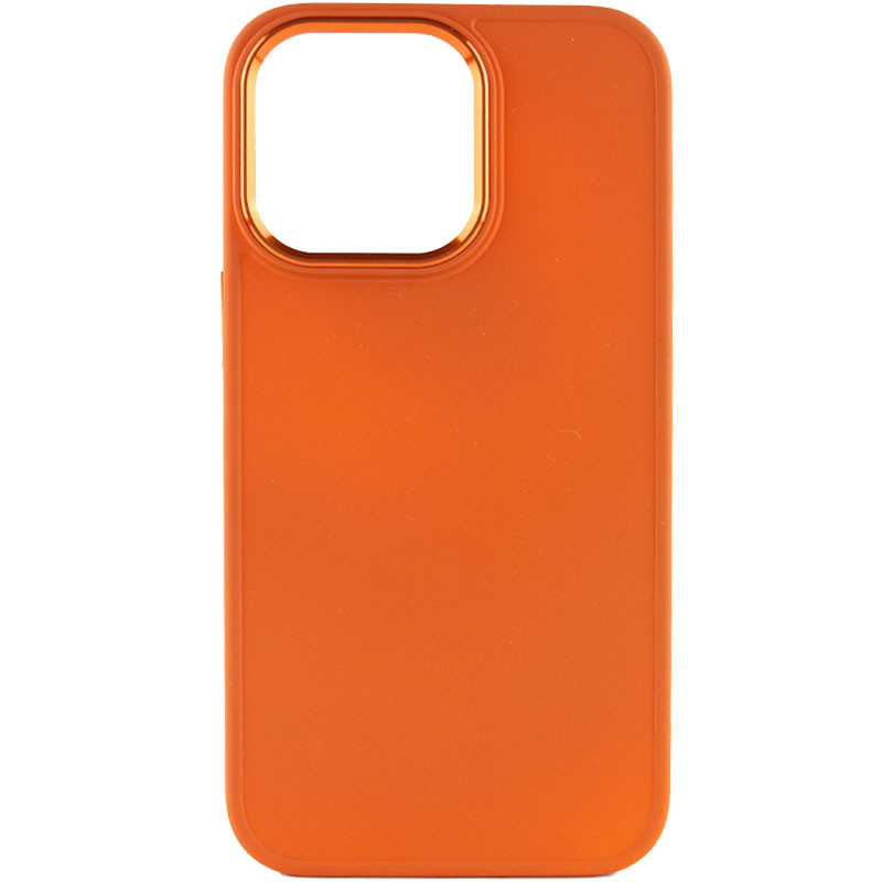 Фото TPU чехол Bonbon Metal Style для Apple iPhone 14 Pro Max (6.7") (Оранжевый / Papaya) на vchehle.ua