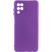 Чохол Silicone Cover Lakshmi Full Camera (A) на Samsung Galaxy A12 / M12 (Фіолетовий / Purple)