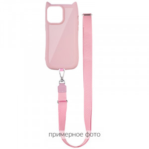 Чехол TPU GETMAN Cat with straps для Apple iPhone 16e (6.1")