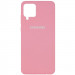 Чохол Silicone Cover Full Protective (AA) на Samsung Galaxy A42 5G (Рожевий / Pink)