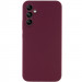Чохол Silicone Cover Lakshmi Full Camera (AAA) на Samsung Galaxy A54 5G (Бордовий / Plum)