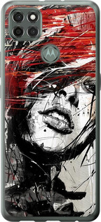 

Чохол Обличчя дівчини на Motorola G9 Power 1593007