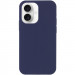 Чехол Silicone Case Full Protective (AA) NO LOGO для Apple iPhone 16 (6.1") (Темно-синий / Midnight blue)
