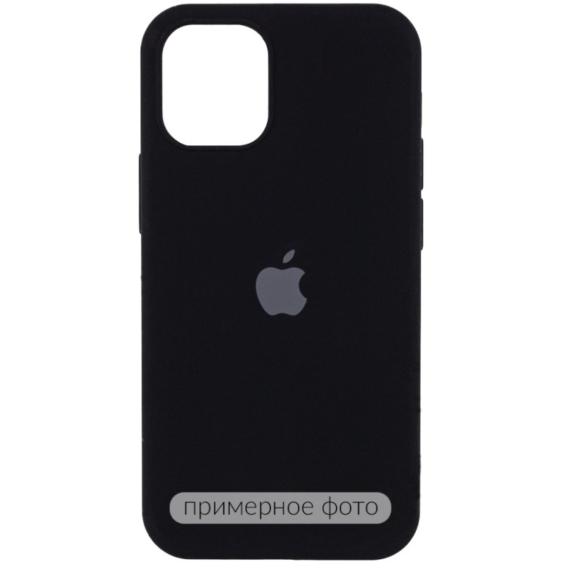 Чохол Silicone Case Full Protective (AA) на Apple iPhone 16 Plus (6.7") (Чорний / Black)