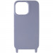 Фото Чехол TPU two straps California для Apple iPhone 12 Pro / 12 (6.1") (Серый / Stone) на vchehle.ua