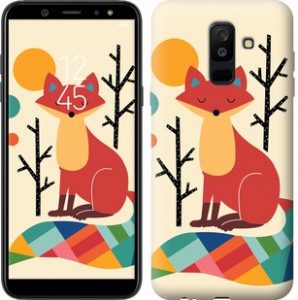 Чохол Rainbow fox на Samsung Galaxy A6 Plus 2018