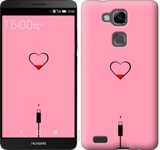 

Чехол Подзарядка сердца1 для Huawei Ascend Mate 7 730408