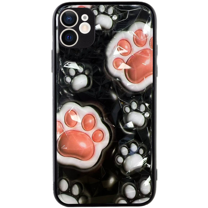 Фото TPU+PC чохол Prisma Plushie на Apple iPhone 12 (6.1") (Paws) на vchehle.ua