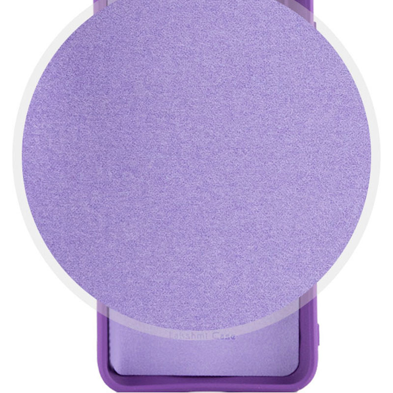 Фото Чехол TPU GETMAN Liquid Silk Full Camera для Xiaomi Redmi A3 (Фиолетовый / Purple) в магазине vchehle.ua