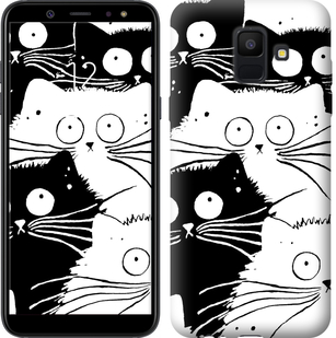 

Чехол Коты v2 для Samsung Galaxy A6 2018 629408