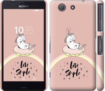 

Чохол Єдинорожки в пончике на Sony Xperia Z3 Compact D5803 719367