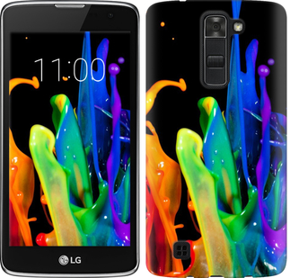 

Чехол брызги краски для LG K7 381364