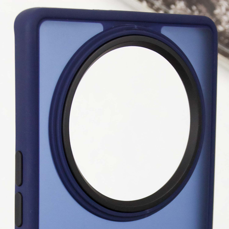 Купити Чохол TPU+PC Lyon Frosted на Xiaomi Redmi 14C / Poco C75 (Navy Blue) на vchehle.ua