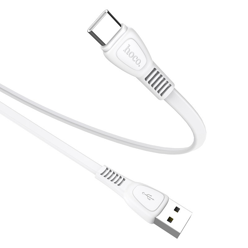 Фото Дата кабель Hoco X40 Noah USB to Type-C (1m) (Білий) на vchehle.ua