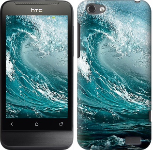 Чехол Морская волна для HTC One V t320e