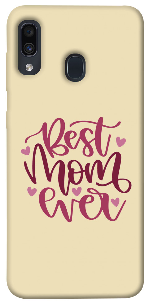 

Чехол Best mom ever для Samsung Galaxy A20 A205F 1106759