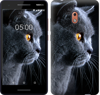 

Чехол Красивый кот для Nokia 2.1 667264