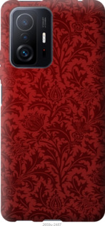 

Чехол Чехол цвета бордо для Xiaomi 11T 1244366
