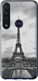 

Чохол Чорно-біла Ейфелева вежа на Motorola G8 Plus 1588804