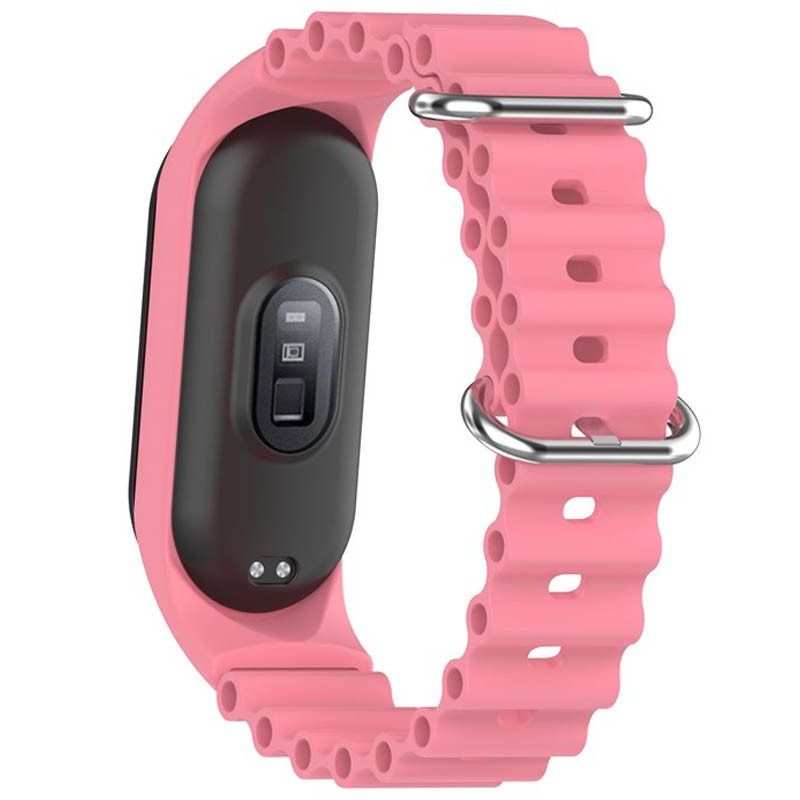 Фото Ремешок Ocean Band для Xiaomi Mi Band 3/4/5/6/7 (Розовый / Pink) в магазине vchehle.ua