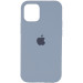 Уценка Чехол Silicone Case Full Protective (AA) для Apple iPhone 14 Plus (6.7") (Эстетический дефект / Голубой / Sweet Blue)