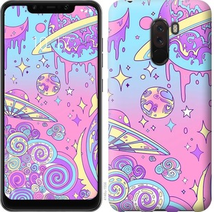 

Чехол Розовая галактика для Xiaomi Pocophone F1 668866