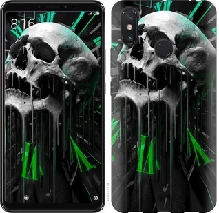 

Чехол Череп-часы для Xiaomi Mi Max 3 671774