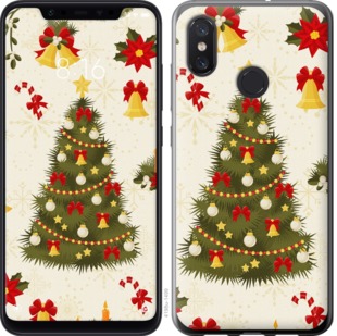 

Чехол Новогодняя елка для Xiaomi Mi8 759904