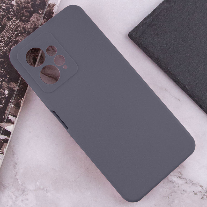 Фото Чехол Silicone Cover Lakshmi Full Camera (AAA) with Logo для Xiaomi Redmi Note 12 4G (Серый / Dark Gray) в магазине vchehle.ua