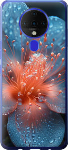 Чехол Роса на цветке для Tecno Spark 6 KE7