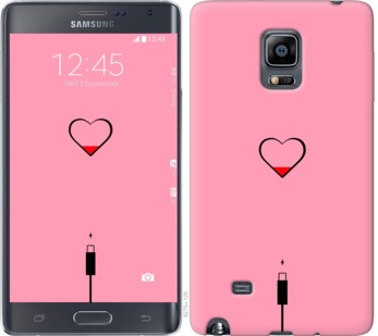 

Чехол Подзарядка сердца1 для Samsung Note Edge SM-N915 730020