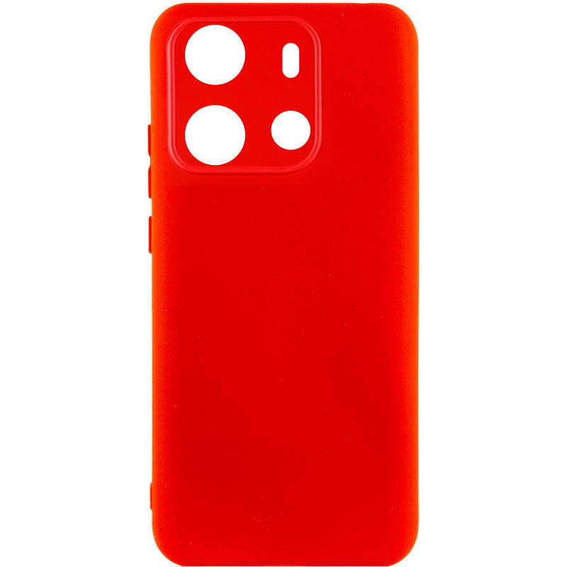 Чохол Silicone Cover Lakshmi Full Camera (A) на Tecno Spark Go 2023 (Червоний / Red)