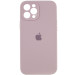 Чохол Silicone Case Full Camera Protective (AA) на Apple iPhone 12 Pro Max (6.7") (Сірий / Lavender)