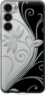 

Чохол Квіти на чорно-білому фоні на Samsung Galaxy S23 Plus 1575790