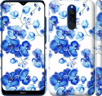 

Чехол Голубые орхидеи для Xiaomi Redmi 8 868870