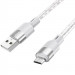 Фото Дата кабель Hoco X99 Crystal Junction USB to MicroUSB (1m) (Gray) в магазине vchehle.ua