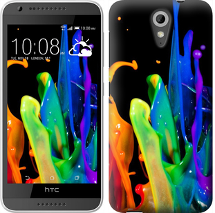 

Чехол брызги краски для HTC Desire 620 381262