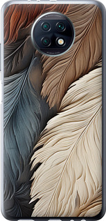 

Чохол Листя у стилі бохо на Xiaomi Redmi Note 9T 1628656
