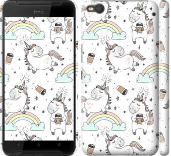 

Чохол Єдиноріг і кава на HTC One X9 840737