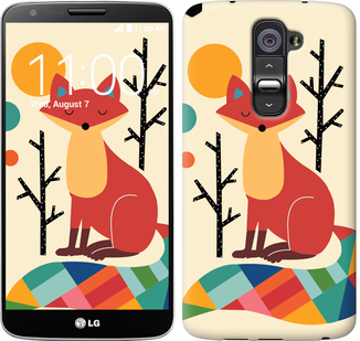 

Чехол Rainbow fox для LG G2 576933