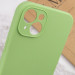 Купить Чехол Silicone Case Full Camera Protective (AA) NO LOGO для Apple iPhone 13 (6.1") (Мятный / Mint) на vchehle.ua