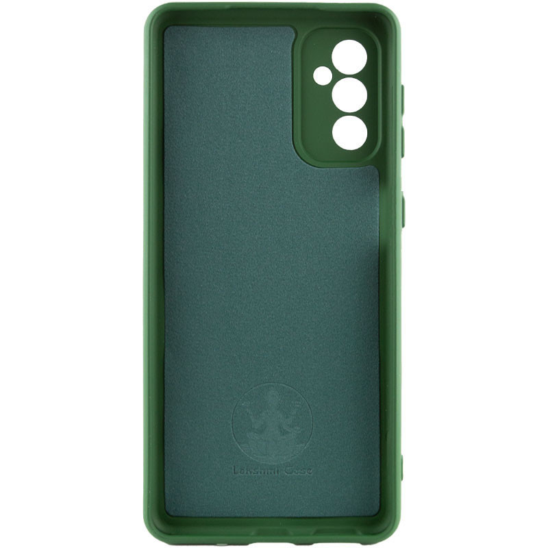 Фото Чехол Silicone Cover Lakshmi Full Camera (A) для Samsung Galaxy A25 5G (Зеленый / Dark green) на vchehle.ua