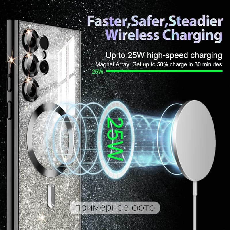 TPU чохол Delight case with Magnetic Safe з захисними лінзами на камеру на Samsung Galaxy S21 (Чорний / Black) в магазині vchehle.ua