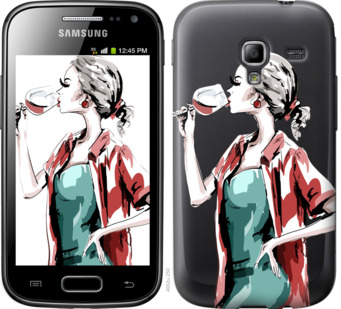 

Чохол Дівчина з келихом на Samsung Galaxy Ace 2 I8160 841410