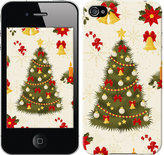 

Чехол Новогодняя елка для iPhone 4 450773