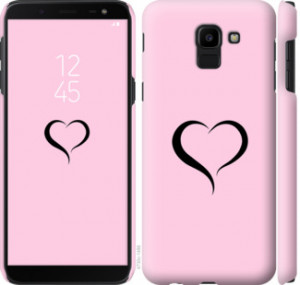 Чохол Серце 1 на Samsung Galaxy J6 2018