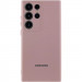 Чехол Silicone Cover Lakshmi Full Camera (AA) with logo для Samsung Galaxy S25 Ultra (Розовый / Pink Sand)