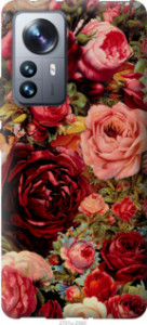 Чехол Цветущие розы для Xiaomi 12 Pro